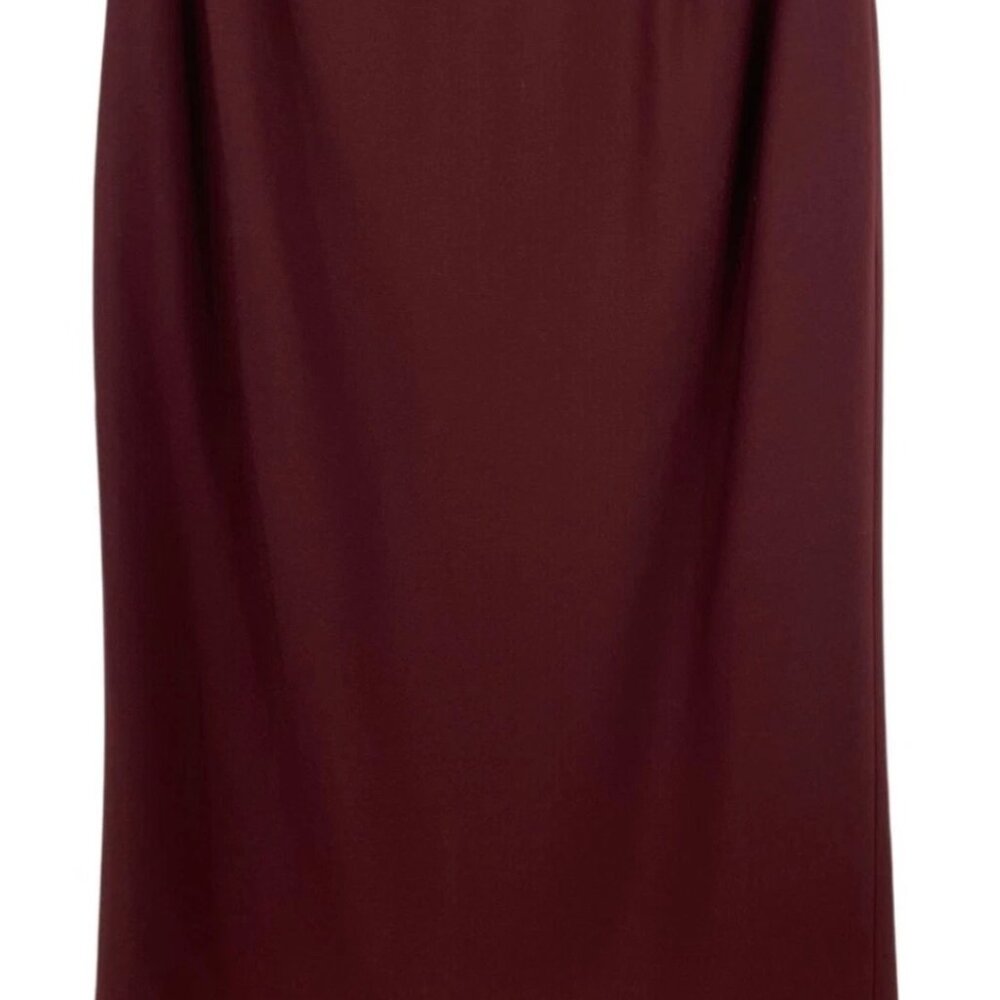 Zara Deep Red Maxi Skirt
